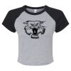 Women's Micro Rib Raglan Baby Tee Thumbnail
