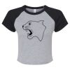 Women's Micro Rib Raglan Baby Tee Thumbnail