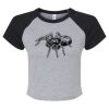 Women's Micro Rib Raglan Baby Tee Thumbnail