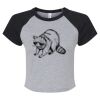 Women's Micro Rib Raglan Baby Tee Thumbnail