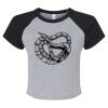 Women's Micro Rib Raglan Baby Tee Thumbnail