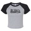 Women's Micro Rib Raglan Baby Tee Thumbnail
