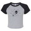 Women's Micro Rib Raglan Baby Tee Thumbnail