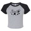 Women's Micro Rib Raglan Baby Tee Thumbnail