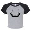 Women's Micro Rib Raglan Baby Tee Thumbnail