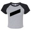 Women's Micro Rib Raglan Baby Tee Thumbnail