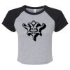Women's Micro Rib Raglan Baby Tee Thumbnail