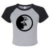 Women's Micro Rib Raglan Baby Tee Thumbnail