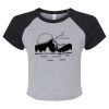 Women's Micro Rib Raglan Baby Tee Thumbnail