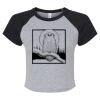 Women's Micro Rib Raglan Baby Tee Thumbnail