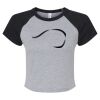 Women's Micro Rib Raglan Baby Tee Thumbnail