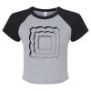 Women's Micro Rib Raglan Baby Tee Thumbnail