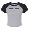 Women's Micro Rib Raglan Baby Tee Thumbnail
