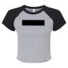 Women's Micro Rib Raglan Baby Tee Thumbnail