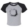 Women's Micro Rib Raglan Baby Tee Thumbnail