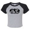 Women's Micro Rib Raglan Baby Tee Thumbnail