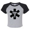 Women's Micro Rib Raglan Baby Tee Thumbnail