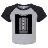 Women's Micro Rib Raglan Baby Tee Thumbnail