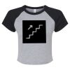 Women's Micro Rib Raglan Baby Tee Thumbnail