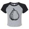 Women's Micro Rib Raglan Baby Tee Thumbnail