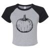 Women's Micro Rib Raglan Baby Tee Thumbnail