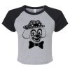 Women's Micro Rib Raglan Baby Tee Thumbnail