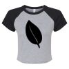 Women's Micro Rib Raglan Baby Tee Thumbnail