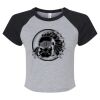 Women's Micro Rib Raglan Baby Tee Thumbnail