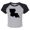 Women's Micro Rib Raglan Baby Tee Thumbnail