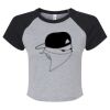 Women's Micro Rib Raglan Baby Tee Thumbnail