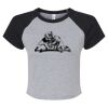 Women's Micro Rib Raglan Baby Tee Thumbnail