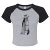 Women's Micro Rib Raglan Baby Tee Thumbnail