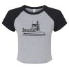 Women's Micro Rib Raglan Baby Tee Thumbnail
