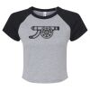 Women's Micro Rib Raglan Baby Tee Thumbnail