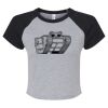 Women's Micro Rib Raglan Baby Tee Thumbnail