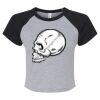 Women's Micro Rib Raglan Baby Tee Thumbnail