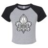 Women's Micro Rib Raglan Baby Tee Thumbnail