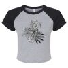 Women's Micro Rib Raglan Baby Tee Thumbnail