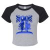 Women's Micro Rib Raglan Baby Tee Thumbnail