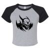 Women's Micro Rib Raglan Baby Tee Thumbnail