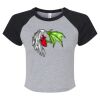 Women's Micro Rib Raglan Baby Tee Thumbnail