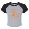 Women's Micro Rib Raglan Baby Tee Thumbnail