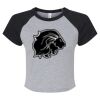 Women's Micro Rib Raglan Baby Tee Thumbnail
