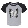 Women's Micro Rib Raglan Baby Tee Thumbnail