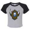 Women's Micro Rib Raglan Baby Tee Thumbnail