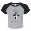 Women's Micro Rib Raglan Baby Tee Thumbnail
