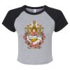 Women's Micro Rib Raglan Baby Tee Thumbnail
