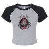 Women's Micro Rib Raglan Baby Tee Thumbnail