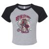 Women's Micro Rib Raglan Baby Tee Thumbnail