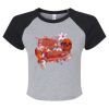 Women's Micro Rib Raglan Baby Tee Thumbnail